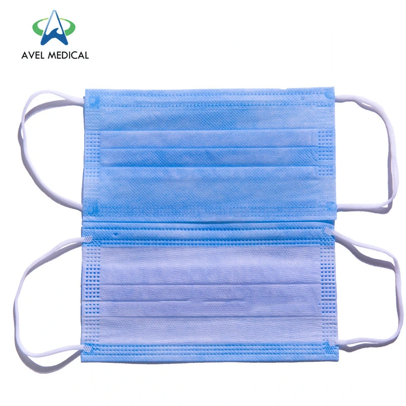 En14683 Protective Safety Dust Nonwoven 2ply 3ply 4ply PP 95% 99% Filtration Disposable Face Mask Surgical Hospital Medical Face Mask